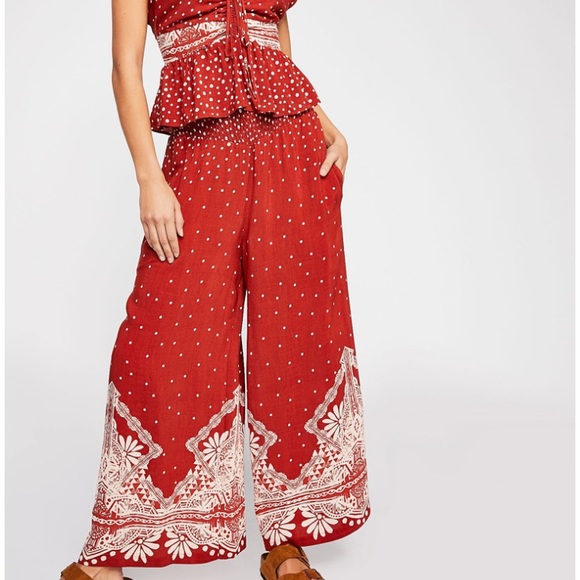 Free People Pants - NWOT Free People Babylon Nights Set Pant